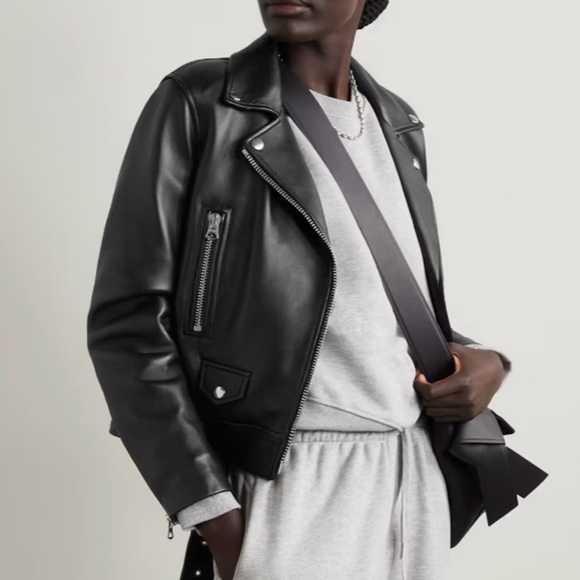 Acne Studios Leather Jacket size 38 - Picture 2 of 8